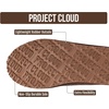 image:image100 Genuine Leather Womens Slippers FurLined Shearling Slippers for WomenChocolate