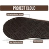 image:image100 Genuine Leather Womens Slippers FurLined Shearling Slippers for WomenDark Chocolate Suede