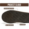 image:image100 Genuine Leather Womens Slippers FurLined Shearling Slippers for WomenMushroom Suede