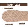 image:image100 Genuine Leather Womens Slippers FurLined Shearling Slippers for WomenSand Suede