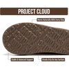 image:imageProject Cloud Kids 100 Genuine Leather Australian Shearling Lined SlippersTaupe Suede  Dreamon