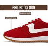 image:imageProject Cloud Laceup Fashion Sneakers for Women Footwear 2026Red