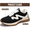 image:imageTrendy Lace Up Fashion Sneakers for Women  Lightweight Womens Shoes 2026Black