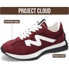 image:imageTrendy Lace Up Fashion Sneakers for Women  Lightweight Womens Shoes 2026Burgundy