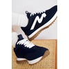image:imageTrendy Lace Up Fashion Sneakers for Women  Lightweight Womens Shoes 2026Navy