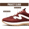 image:imageTrendy Lace Up Fashion Sneakers for Women  Lightweight Womens Shoes 2026Sangria