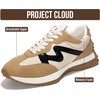 image:imageTrendy Lace Up Fashion Sneakers for Women  Lightweight Womens Shoes 2026Tan