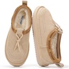 image:image100 Genuine Leather Slip On Slippers for Women  Fall Womens SlippersSand Suede