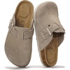 Dark Grey Suede