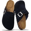 Navy Suede