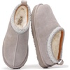 Grey Mono Suede