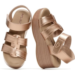 image:imageProject Cloud Girls Sandals with Adjustable Buckle Wedge Sandals 2026Rosegold  Easterk