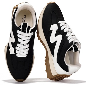 image:imageTrendy Lace Up Fashion Sneakers for Women  Lightweight Womens Shoes 2026Black