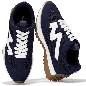 image:imageTrendy Lace Up Fashion Sneakers for Women  Lightweight Womens Shoes 2026Navy