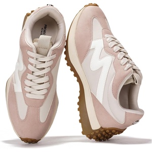 image:imageTrendy Lace Up Fashion Sneakers for Women  Lightweight Womens Shoes 2026Nude