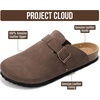 image:image100 Full Grain Genuine Leather Clogs for Men  Fall Shoes for Men 2026Brown
