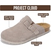 image:image100 Full Grain Genuine Leather Clogs for Men  Fall Shoes for Men 2026Grey Mono Suede