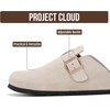image:image100 Full Grain Genuine Leather Clogs for Men  Fall Shoes for Men 2026Grey Suede