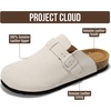image:image100 Full Grain Genuine Leather Clogs for Men  Fall Shoes for Men 2026White Suede
