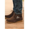 image:image100 Genuine Leather Chukka Boots For Kids Kids Shoes With Gum Rubber SoleDark Choco Brown Suede