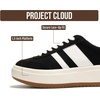 image:imageFashion Platform Sneakers for Women Footwear  Laceup Womens ShoesBlack