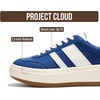 image:imageFashion Platform Sneakers for Women Footwear  Laceup Womens ShoesBlue