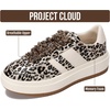 image:imageFashion Platform Sneakers for Women Footwear  Laceup Womens ShoesLeopard