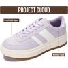 image:imageFashion Platform Sneakers for Women Footwear  Laceup Womens ShoesSweet Purple