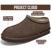 image:imageMens Slippers 100 Genuine Leather Australian Shearling Slippers for MenChoco Suede 2