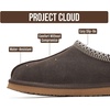 image:imageMens Slippers 100 Genuine Leather Australian Shearling Slippers for MenChocolate