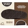 image:imageMens Slippers 100 Genuine Leather Australian Shearling Slippers for MenDark Chocolate Suede  Unwind
