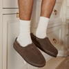 image:imageMens Slippers 100 Genuine Leather Australian Shearling Slippers for MenMushroom Suede