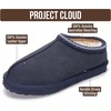 image:imageMens Slippers 100 Genuine Leather Australian Shearling Slippers for MenNavy