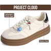 image:imagePlatform Sneakers for Women Footwear  Lightweight Laceup Shoes for WomenNude Multi