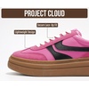 image:imagePlatform Sneakers for Women Footwear  Lightweight Laceup Shoes for WomenPink Mult