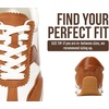 image:imageWomens Sneakers Memory Foam  Lightweight Lace Up Shoes for Women 2026Tan