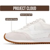 image:imageWomens Sneakers Memory Foam  Lightweight Lace Up Shoes for Women 2026White Mesh