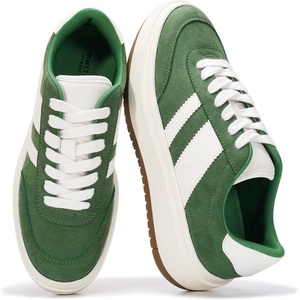 image:imageFashion Platform Sneakers for Women Footwear  Laceup Womens ShoesGreen