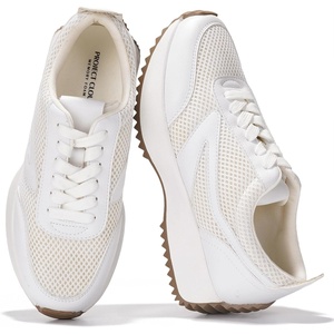 image:imageWomens Sneakers Memory Foam  Lightweight Lace Up Shoes for Women 2026Serenawhite