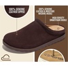 image:image100 Genuine Leather Clogs for Women Womens MulesChoco Suede