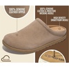 image:image100 Genuine Leather Clogs for Women Womens MulesSand Suede