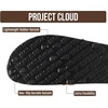 image:image100 Genuine Leather Moccasin Style Clogs for Women  Fall Shoes for WomenBlack