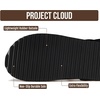 image:image100 Genuine Leather Platform Mule Clogs for Women  Fall Shoes for WomenBlack