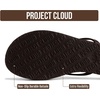 image:imageProject Cloud Platform Sandals Women Memory Foam Flip FlopsDark Choco