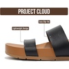 image:imageProject Cloud Womens Two Strap Sandals amp Non Slip Summer Slides HilltopBlack