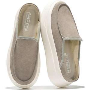 image:imageProject Cloud Platform Loafers for Women  Womens Clogs amp Mules SneakersGrey Suede