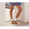 image:image100 Genuine Leather Penny Loafers for Women Mule FootwearTan Suede
