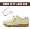 image:image100 Genuine Leather Womens Shoes Easy SlipOn Oxford Shoes for WomenGreen