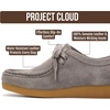 image:image100 Genuine Leather Womens Shoes Easy SlipOn Oxford Shoes for WomenGrey