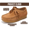 image:image100 Genuine Leather Womens Shoes Easy SlipOn Oxford Shoes for WomenTan